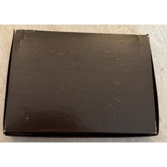 Supreme Cutlery 4 Gold Electroplated Grapefruit Fruit Spoons Bamboo, Boxed Set - Picture 8 of 9